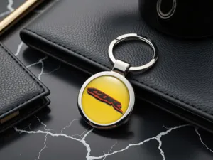 Keychain Premium Finish Metallic Design